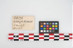 Etikett zu Bronzekugelkopfnadel (NHMW-PRAE-026576)